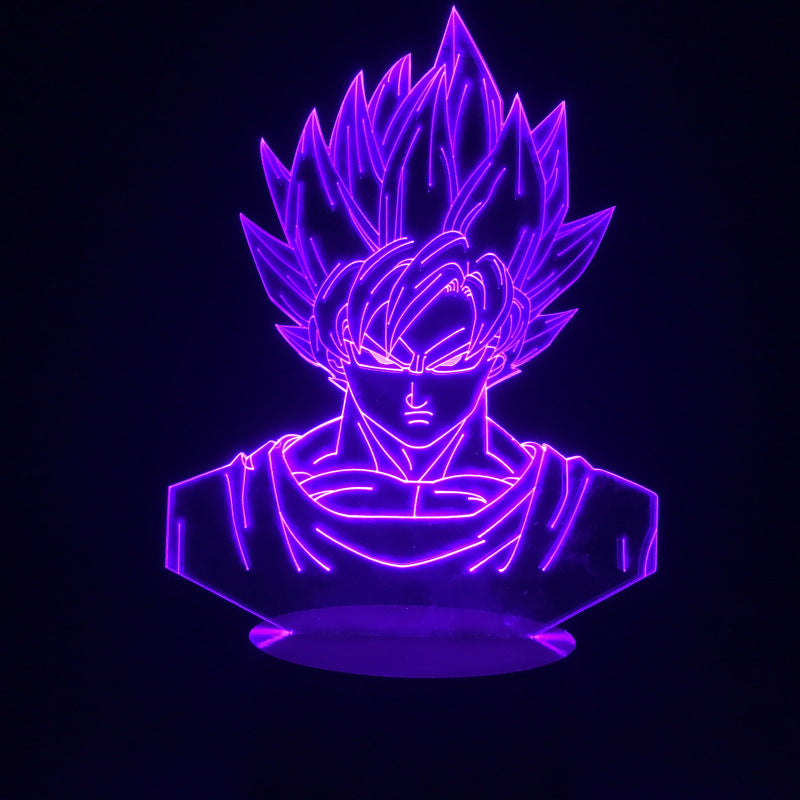 3D Saiyan Led Lamp