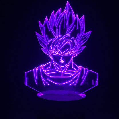 3D Saiyan Led Lamp