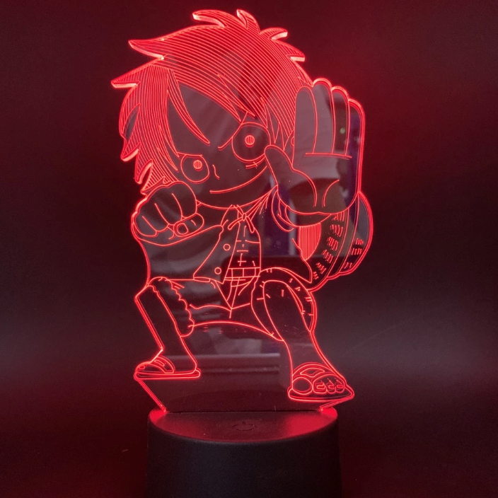 Luffy 3D Led Lamp