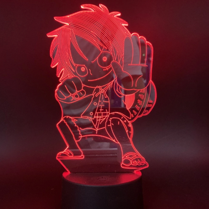 Luffy 3D Led Lamp