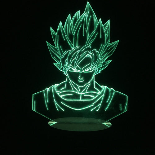 3D Saiyan Led Lamp