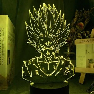 3D Saiyan Led Lamp