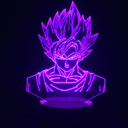 3D Saiyan Led Lamp