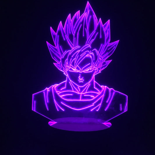 3D Saiyan Led Lamp