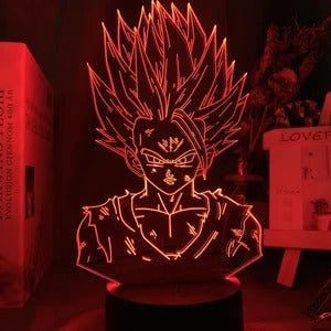 3D Saiyan Led Lamp