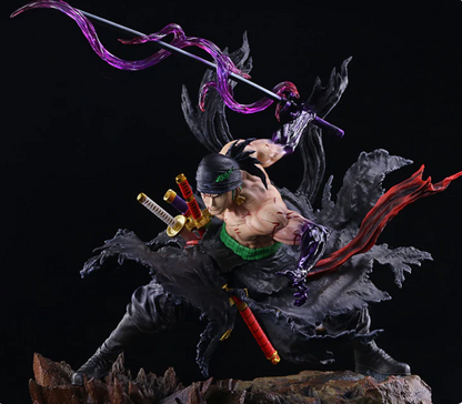 Zoro Master Collector Pack: Bathing Blood Figure & Thousand Sunny LED Light