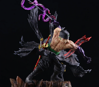 Zoro Master Collector Pack: Bathing Blood Figure & Thousand Sunny LED Light
