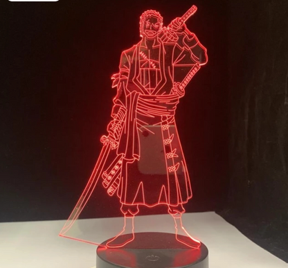 One Piece Wano Trio: 3D LED Lamp Bundle