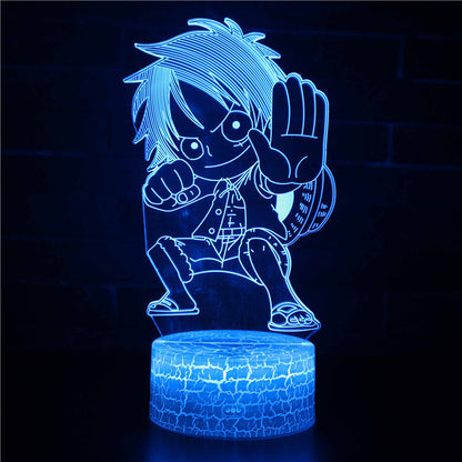 Luffy 3D Led Lamp