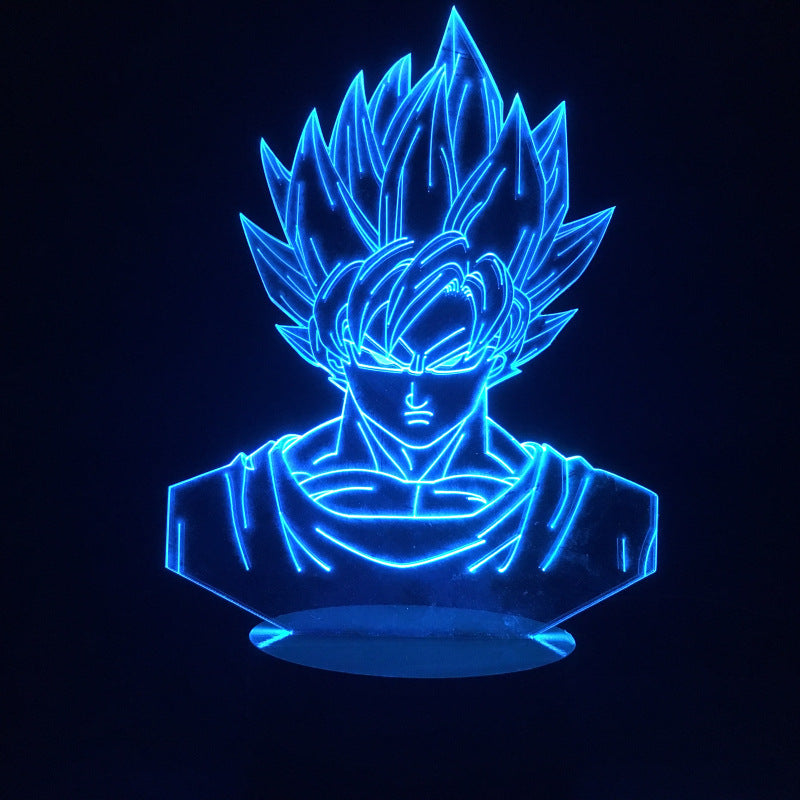 3D Saiyan Led Lamp