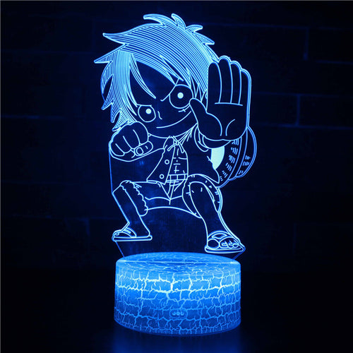 Luffy 3D Led Lamp